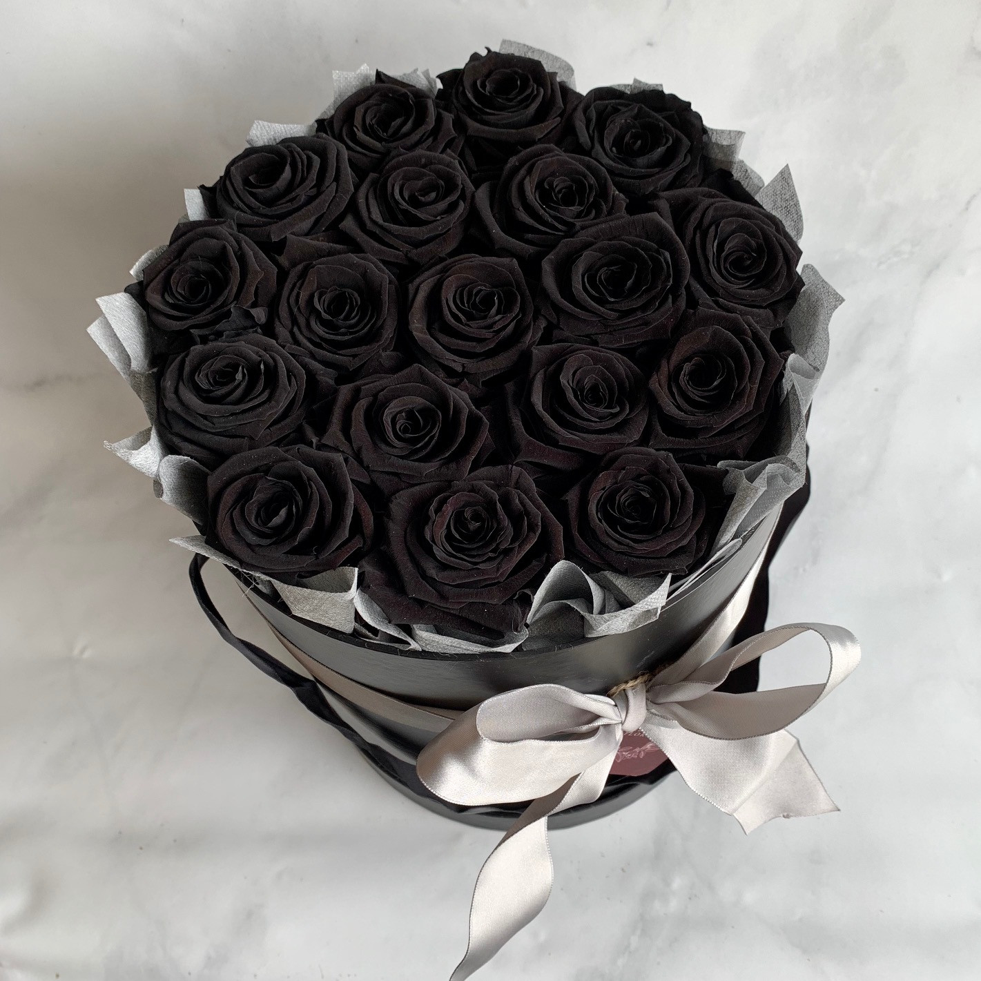 Permanent Rose Box - Black
