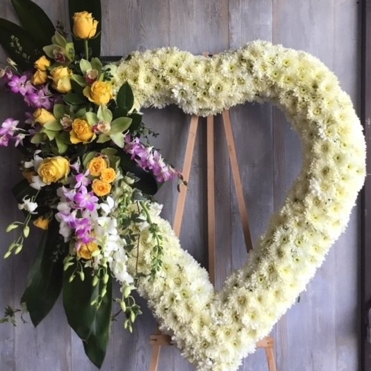 Our Sweetest Memories Heart Wreath
